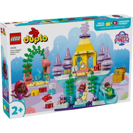 Jucarii copii si jocuri educative -  LEGO®  DUPLO - Palatul subacvatic magic al lui Ariel (10435), 116 piese