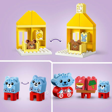 LEGO® DUPLO - Rutine zilnice: Mesele si somnul (10414), 28 piese [7]