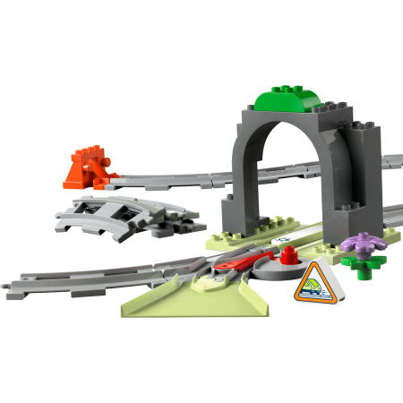  LEGO®  DUPLO - Set de extindere Tunel cu sine de cale ferata (10425), 20 piese [8]