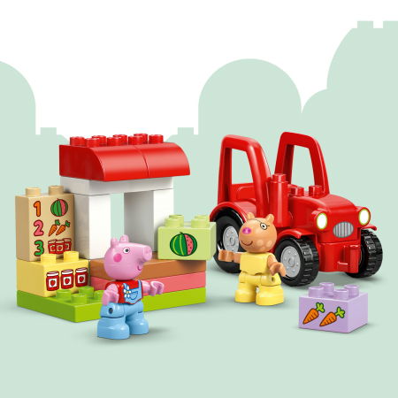 LEGO® DUPLO - Tractor si piață (10468), 18 piese [6]