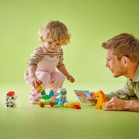 LEGO® Duplo - Tren cu animale (10412), 19 piese [3]