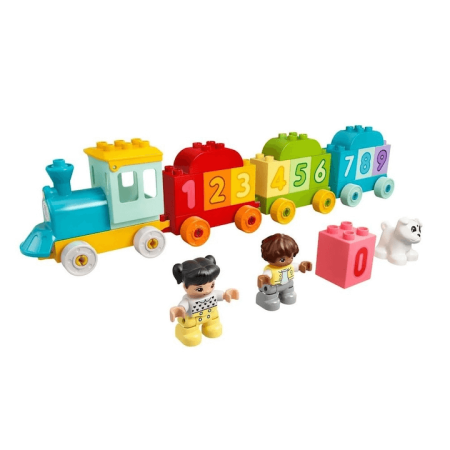Jucarii copii si jocuri educative - LEGO® Duplo - Trenul cu numere - Invata sa numeri (10954), 23 piese