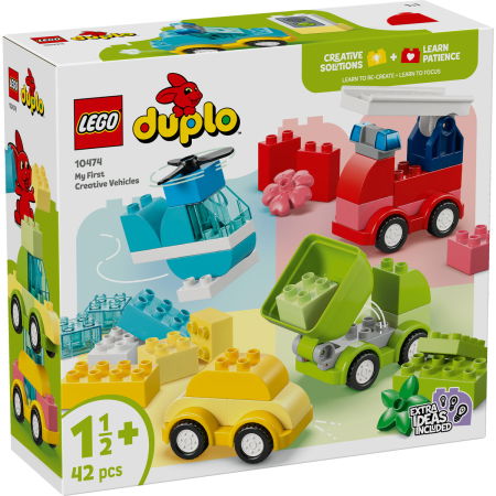 Jucarii copii si jocuri educative - LEGO® DUPLO - Vehicule creative (10474), 42 piese