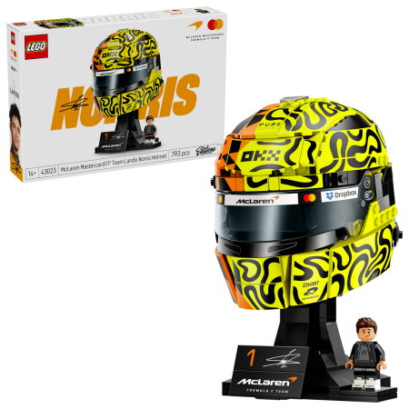 LEGO - LEGO® Editions -  Casca lui Lando Norris McLaren Mastercard F1 Team (43023), 793 piese