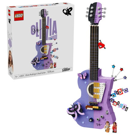 LEGO - LEGO® Editions -  Chitara bicolora a Oliviei Rodrigo (43031), 1228 piese