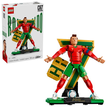 LEGO - LEGO® Editions - Cristiano Ronaldo - Legenda a fotbalului (43016), 854 piese