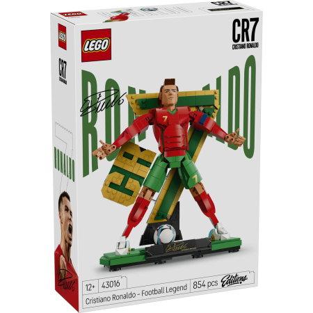 LEGO - LEGO® Editions - Cristiano Ronaldo - Legenda a fotbalului (43016), 854 piese