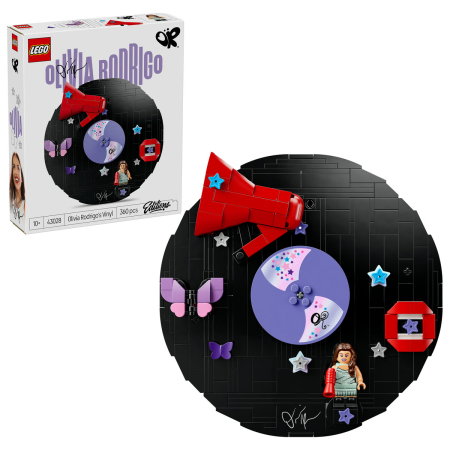 LEGO - LEGO® Editions - Disc de vinil cu Olivia Rodrigo (43028), 360 piese