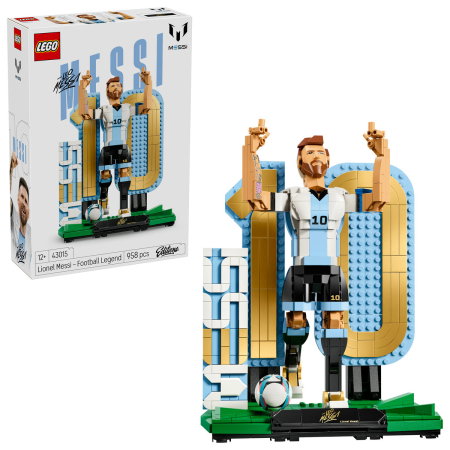 LEGO - LEGO® Editions - Lionel Messi - Legenda a fotbalului (43015), 958 piese