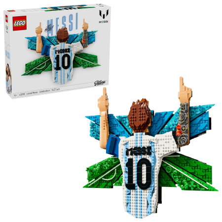 LEGO - LEGO® Editions - Lionel Messi - Sarbatorire (43018), 1427 piese