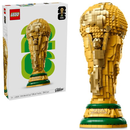 LEGO - LEGO® Editions - Trofeul oficial al Cupei Mondiale FIFA (43020), 2842 piese