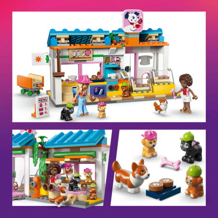 LEGO® Friends -  Brutarie cu bunatati pentru caini (42677), 278 piese [6]