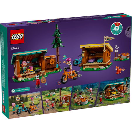  LEGO®  Friends - Cabane in tabara de aventuri (42624), 437 piese [2]