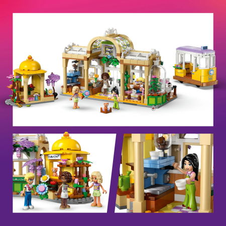  LEGO®  Friends - Cafenea cu multe plante si florarie (42671), 1138 piese [4]