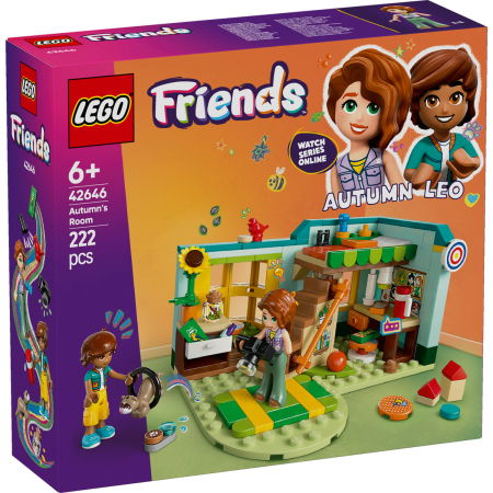 Jucarii copii si jocuri educative -  LEGO®  Friends - Camera lui Autumn (42646), 222 piese