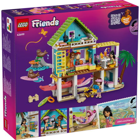 LEGO® Friends - Casa pe plaja cu foci (42699), 400 piese [2]