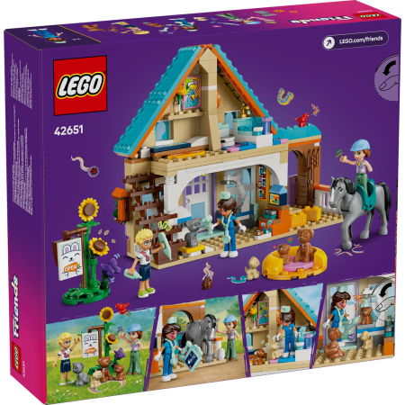 LEGO® Friends - Clinica veterinara pentru cai si animale de companie (42651), 428 piese [2]