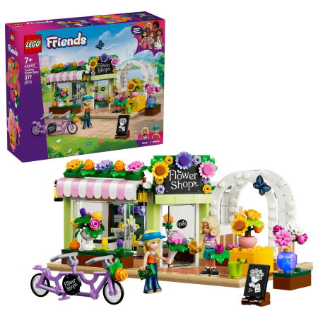 Jucarii copii si jocuri educative - LEGO® Friends - Florarie creativa (42693), 377 piese