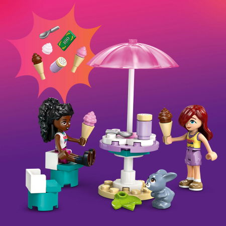  LEGO®  Friends - Furgoneta de inghetata in orasul Heartlake (42644), 92 piese [4]
