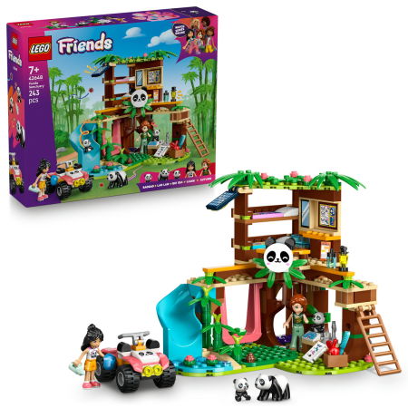 Jucarii copii si jocuri educative -  LEGO®  Friends - ingrijirea animalelor de la refugiul pentru panda (42648), 243 piese
