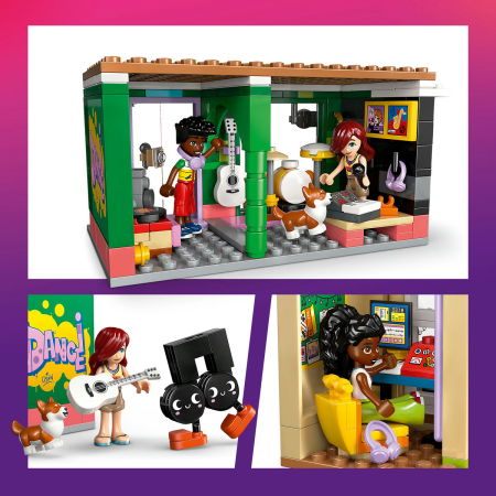 LEGO®  Friends - Magazin de muzica si apartament (42653), 483 piese [3]