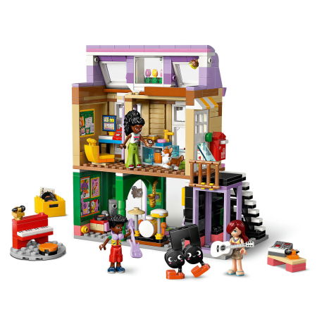 LEGO®  Friends - Magazin de muzica si apartament (42653), 483 piese [4]