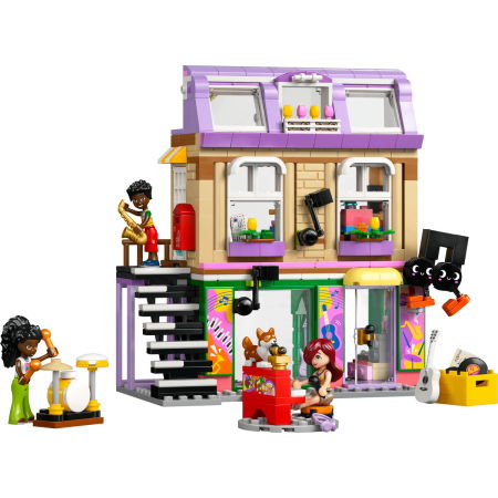 LEGO®  Friends - Magazin de muzica si apartament (42653), 483 piese [8]