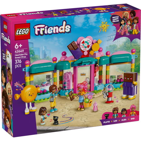 LEGO - LEGO® Friends -  Magazinul de dulciuri din orasul Heartlake (42649), 376 piese