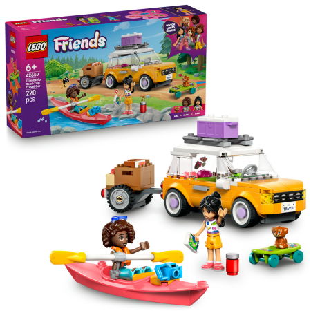Jucarii copii si jocuri educative -  LEGO®  Friends - Masina de calatorii a prieteniei (42659), 220 piese