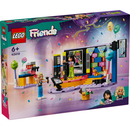 Jucarii copii si jocuri educative -  LEGO®  Friends - Petrecere cu karaoke (42610), 196 piese