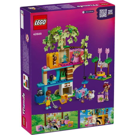 LEGO® Friends - Petrecere de ziua de nastere a pisicii si casuta in copac (42666), 321 piese [3]