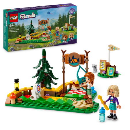 Jucarii copii si jocuri educative -  LEGO®  Friends - Poligonul de tir cu arcul in tabara de aventuri (42622), 157 piese