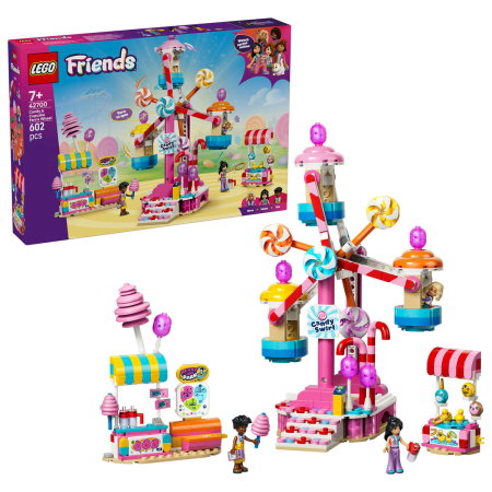LEGO - LEGO® Friends - Roata Ferris cu bomboane si briose (42700), 602 piese