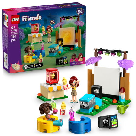 Jucarii copii si jocuri educative - LEGO®  Friends - Seara de film a prieteniei (42642), 154 piese