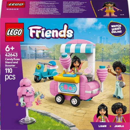 LEGO® Friends - Taraba cu vata de zahar si scuter (42643), 110 piese [8]