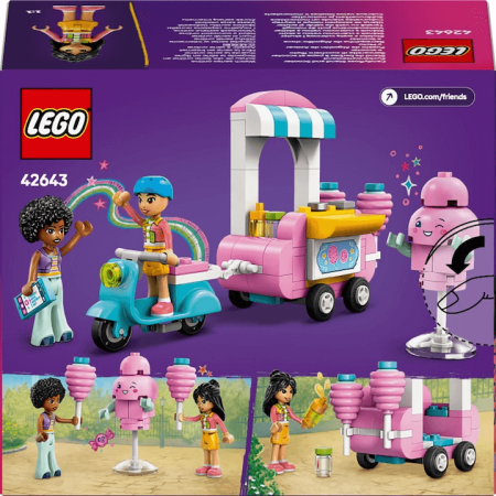 LEGO® Friends - Taraba cu vata de zahar si scuter (42643), 110 piese [9]