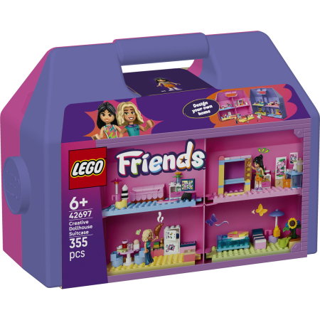 LEGO - LEGO® Friends - Valiza-casuta de papusi creativa (42697), 355 piese