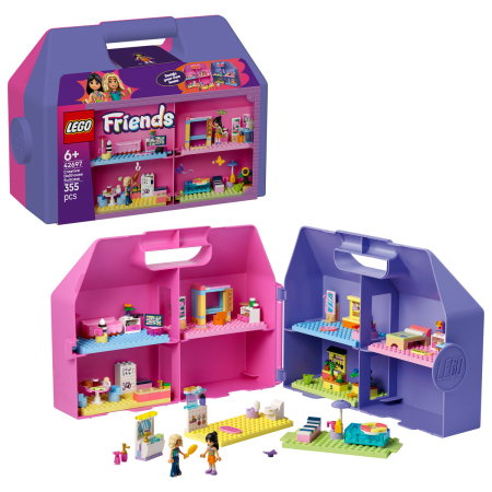 LEGO - LEGO® Friends - Valiza-casuta de papusi creativa (42697), 355 piese