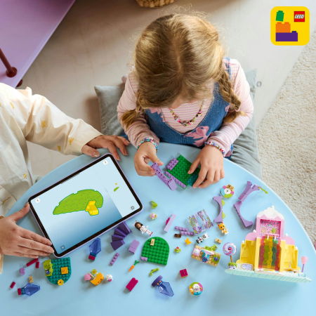 LEGO® Gabby s Dollhouse -  Muntele de dulciuri si gradina Miau-Zanei (11205), 263 piese [4]