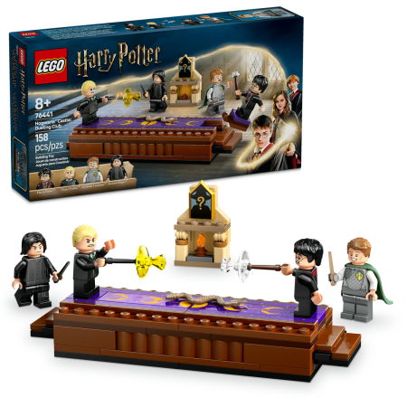 Jucarii copii si jocuri educative -  LEGO®  Harry Potter - Castelul Hogwarts™: Clubul duelistilor (76441), 158 piese