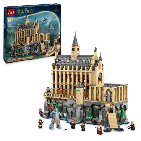 Jucarii copii si jocuri educative -  LEGO®  Harry Potter - Castelul Hogwarts™: Marea sala (76435), 1732 piese