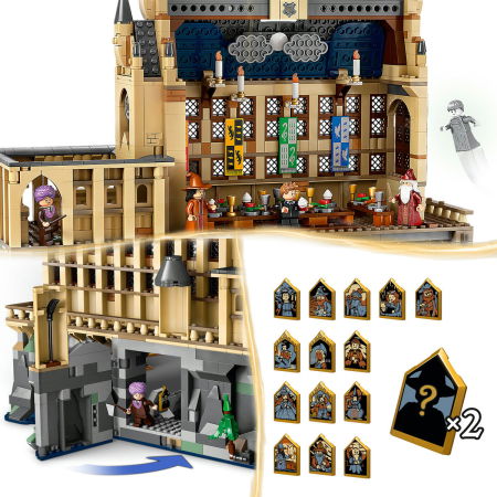  LEGO®  Harry Potter - Castelul Hogwarts™: Marea sala (76435), 1732 piese [8]