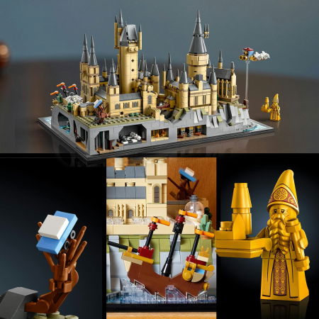 LEGO® Harry Potter -  Castelul Hogwarts si imprejurimile (76419), 2660 piese [8]