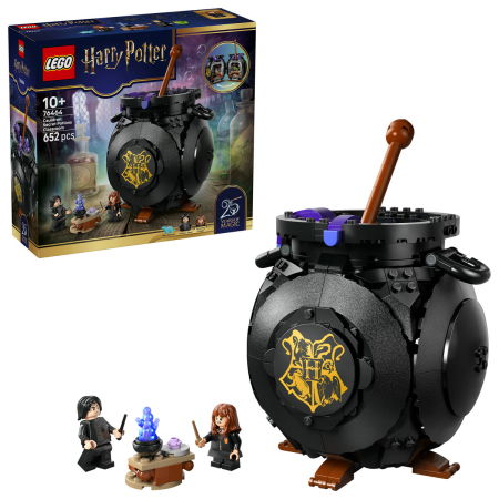 Jucarii copii si jocuri educative - LEGO® Harry Potter - Cazanul: Lectia de potiuni secrete (76464), 652 piese