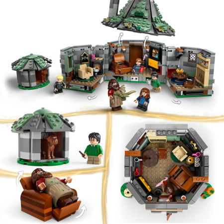  LEGO®  Harry Potter - Coliba lui Hagrid (76428), 896 piese [7]