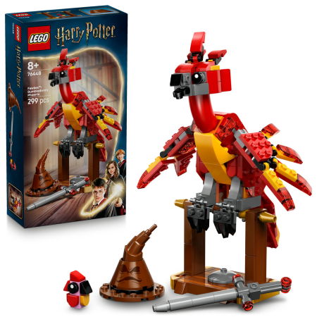  LEGO®  Harry Potter - Fawkes: Phoenixul lui Dumbledore (76448), 299 piese [0]