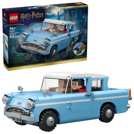 Jucarii copii si jocuri educative - LEGO® Harry Potter - Ford Anglia™ zburator fermecat (76470), 868 piese