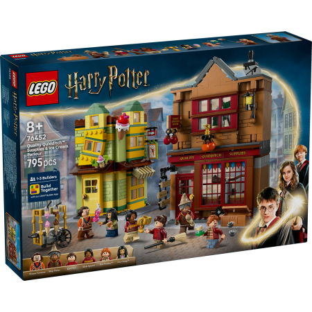 LEGO®  Harry Potter - Furnituri Vajthat de calitate si magazin de inghetata (76452), 795 piese [1]