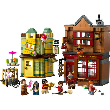 LEGO®  Harry Potter - Furnituri Vajthat de calitate si magazin de inghetata (76452), 795 piese [7]