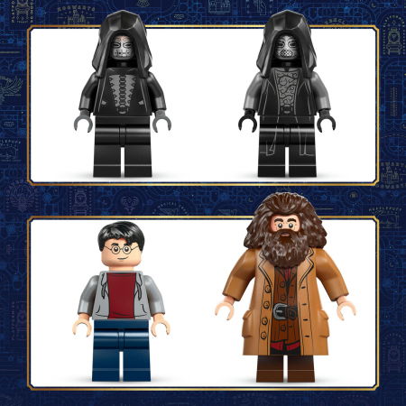 LEGO® Harry Potter - Hagrid™ si Harry in fuga de pe Aleea Boschetelor (76459), 124 piese [5]